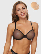 Lace Plus Size Bra Underwire Unlined Brallet - WingsLove