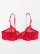 Lace Underwire Demi Bra - WingsLove