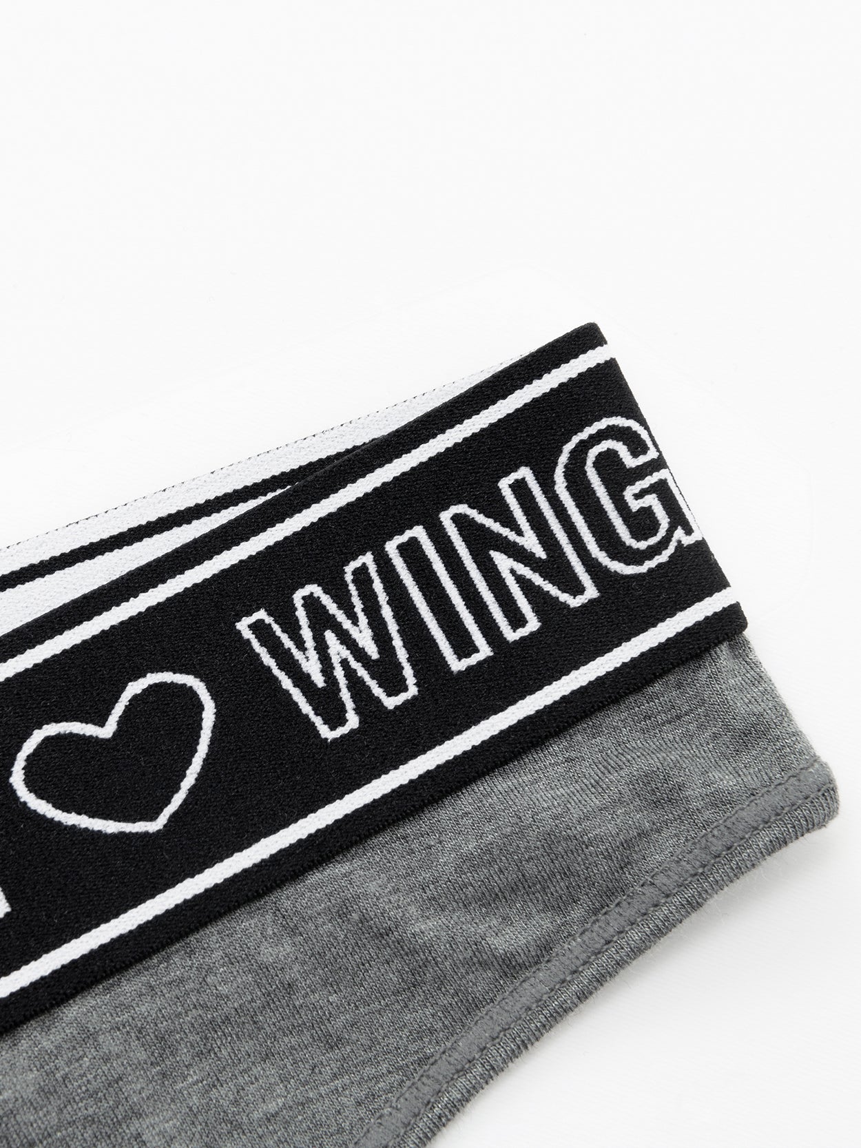 Letter & Heart Tape Panty - WingsLove