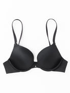 Lightly Padded Plunge Everyday Basic Underwire Bra - WingsLove