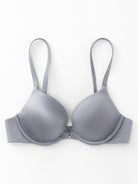 Lightly Padded Plunge Everyday Basic Underwire Bra - WingsLove