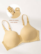 Lightly Padded Wireless Breastfeeding Maternity Bra Nude - WingsLove