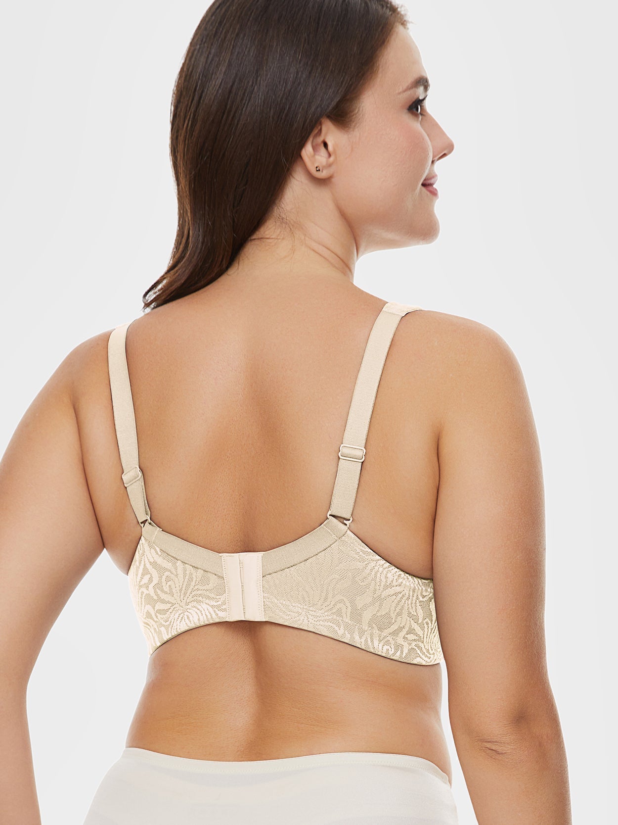 Minimizer Bra Non Padded Wire-free Nude - WingsLove