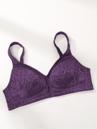 Minimizer Bra Non Padded- Wire-free Purple - WingsLove