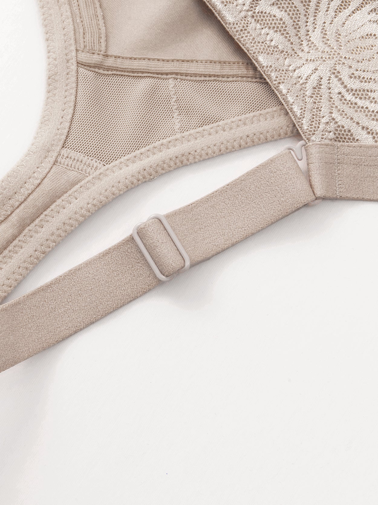 Minimizer Bra Non Padded Wire-free Toffee - WingsLove