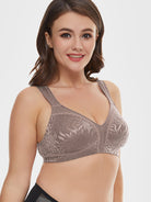 Minimizer Bra Non Padded Wire-free Toffee - WingsLove