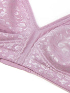 Minimizer Bra Wirefree Non Padded For Bigger Size Light Purlple - WingsLove