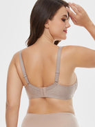 Minimizer Wire-free Seamless Bigger Size Bra Toffee - WingsLove