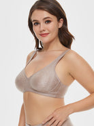 Minimizer Wire-free Seamless Bigger Size Bra Toffee - WingsLove