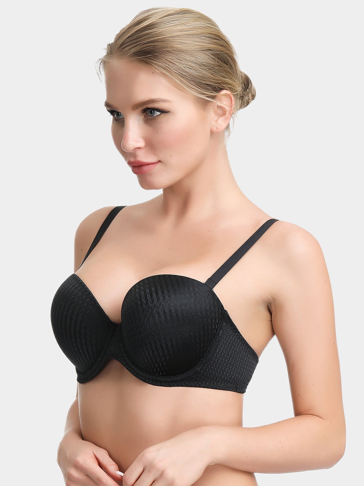 Wingslove Womens Strapless Multiway Push Up Bra Dominican Republic