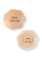 Nipple Cover Adhesive Bra Breast Petals 5 Pairs Nude - WingsLove