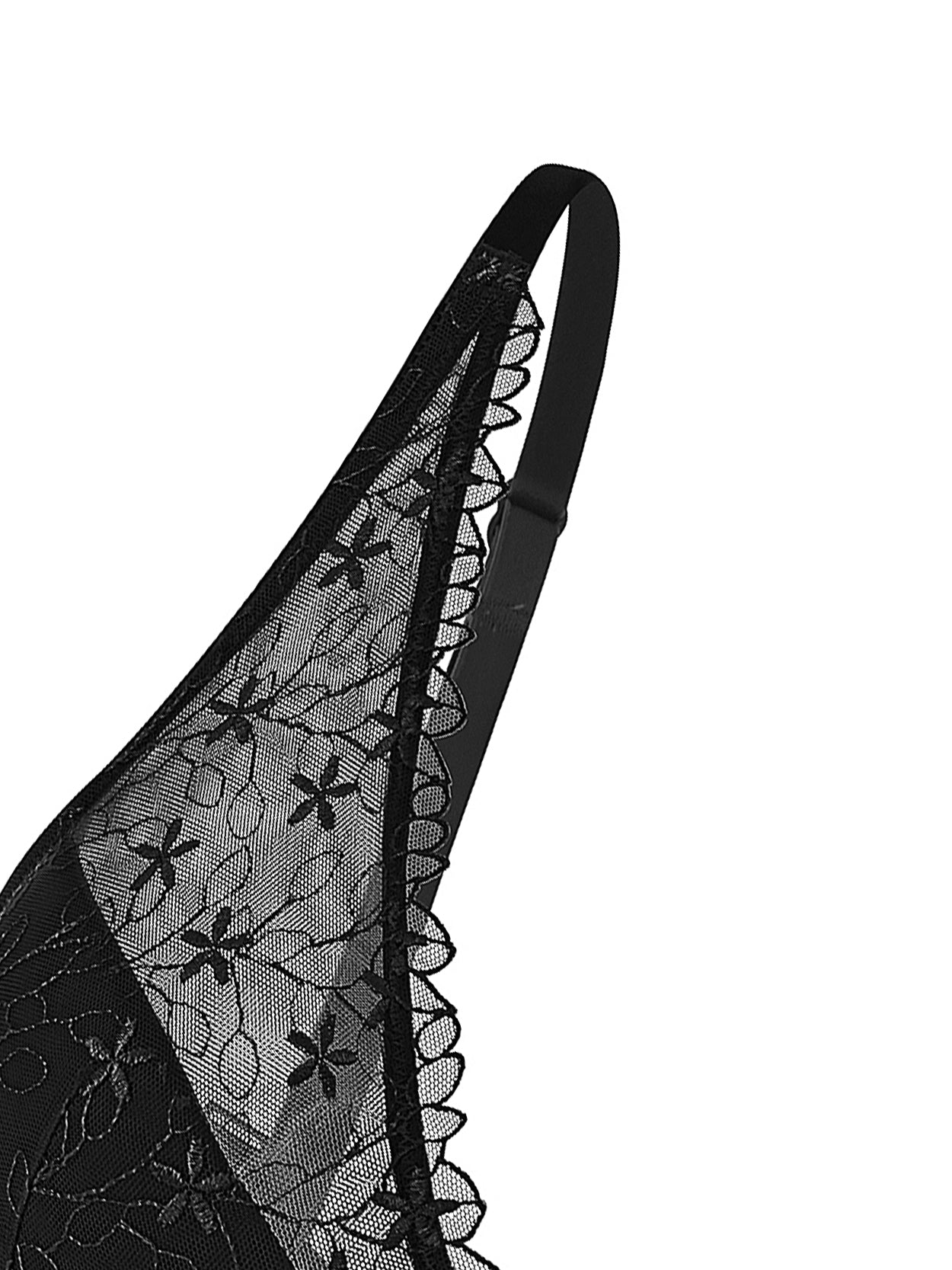 Lormar Push-up Lace Bra with White Wire Black Nude Art. Gem Bralette - Black  - 34B : : Fashion