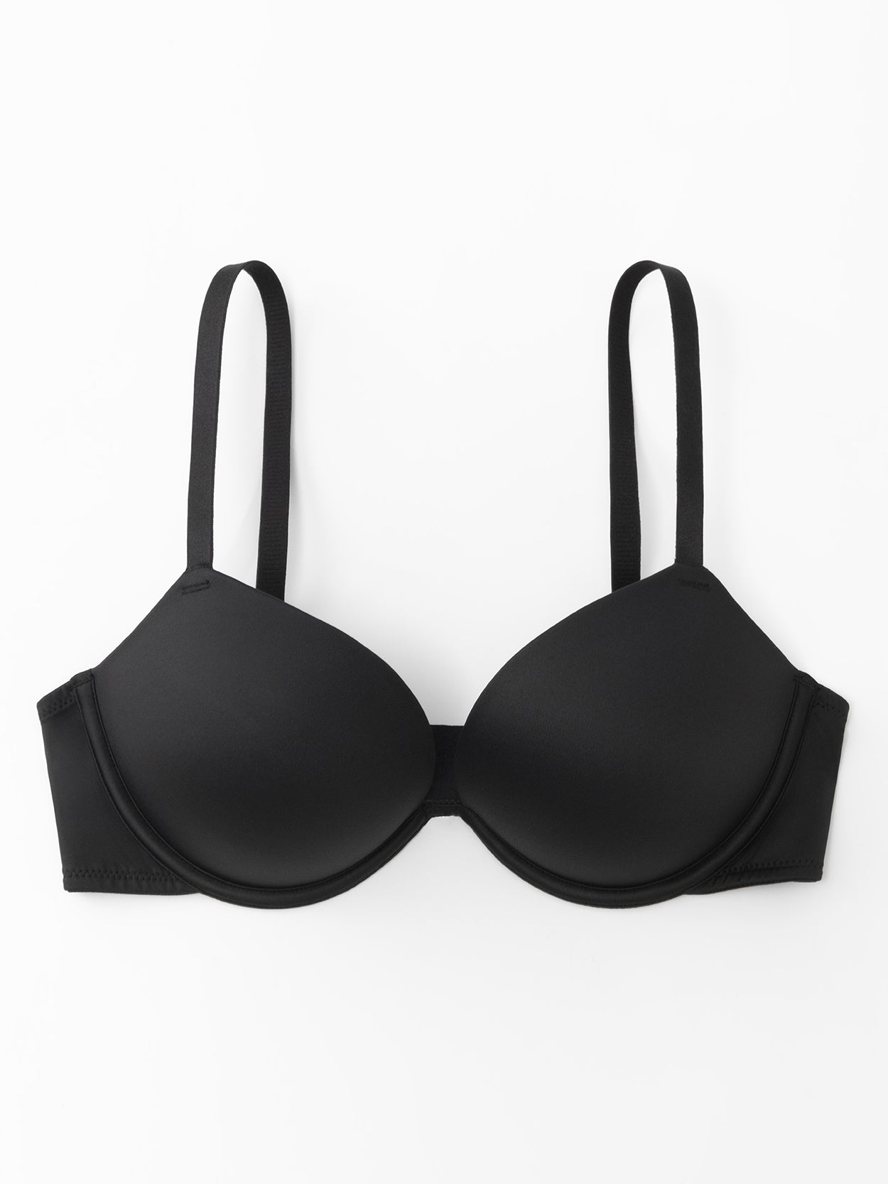 Women's Push Up Padded Lift Support Underwire Add A Size T-Shirt Plunge Bra  Black,30B : : Clothing, Shoes & Accessories