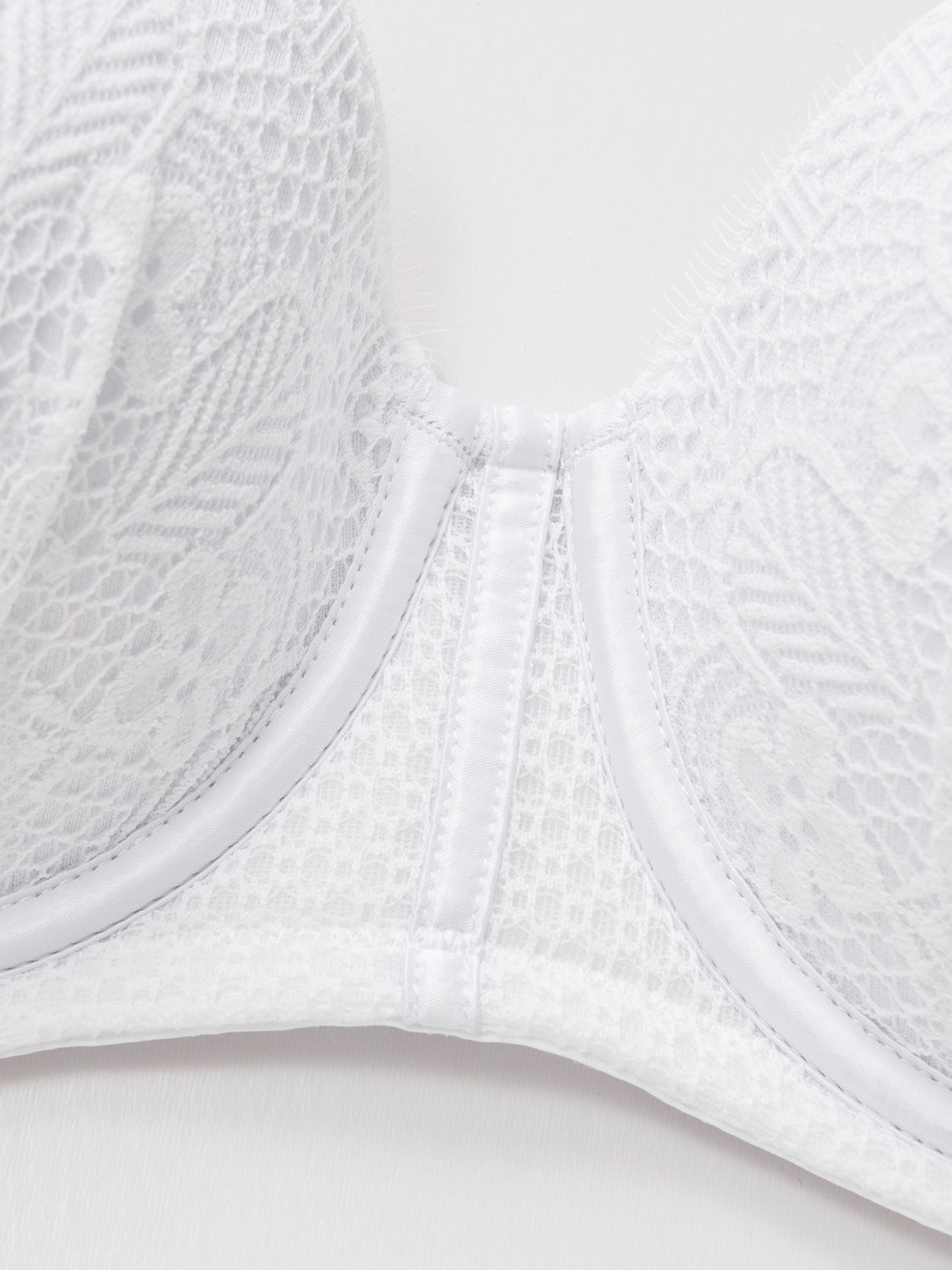 White Lace Multiway Strapless Bra