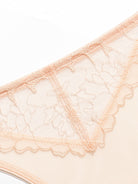 Sexy Lace Embroidered Thong Panty T Back Low Waist - WingsLove