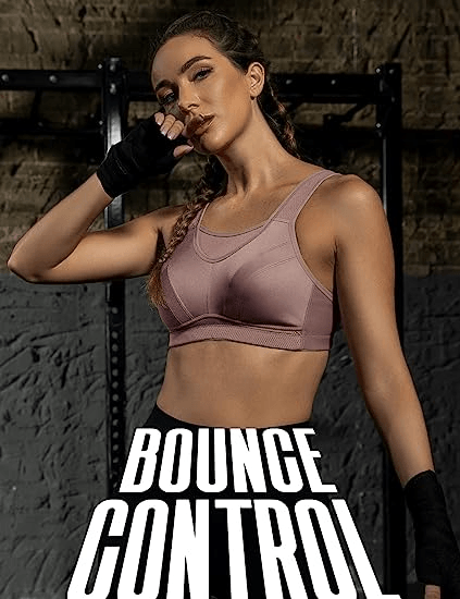 Solid Absorb Breathable Sports Bra Amber - WingsLove