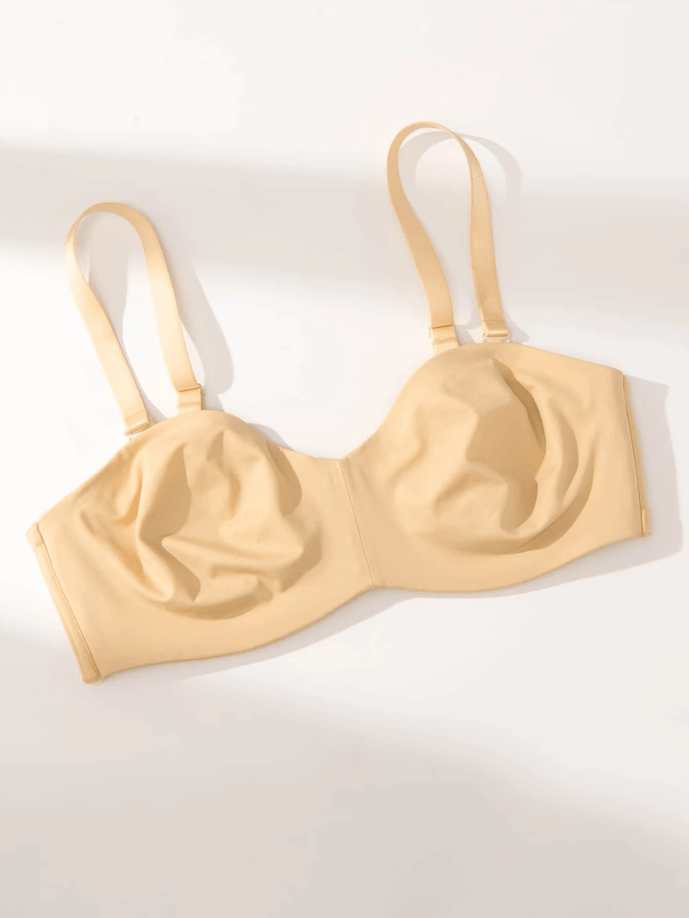 Strapless Unlined Underwire Multiway Bra Seamless Bra Nude - WingsLove