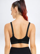 V Neck Full Figure Running Workout Bras - WingsLove