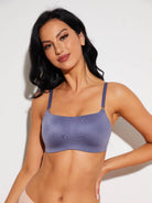 Wireless one-shoulder cup bra - WingsLove